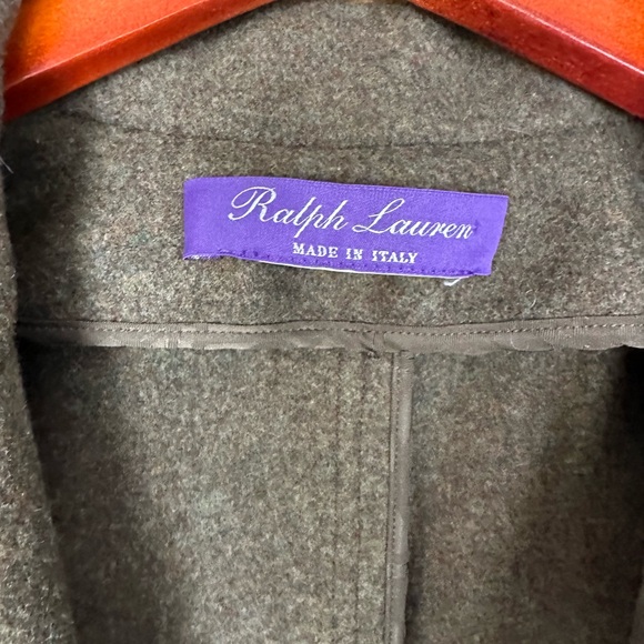 Ralph Lauren Purple Label Olive Green Women's Coat - Picture 4 of 8